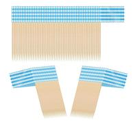 Flag Toothpicks, Oktoberfest Bavarian Picks, Food Stick Toppers, Decorative Party Accessory, Festive Dining Decor for Kitchen Autumn Supplies, Appetizers Cocktail Charcuterie, Presentation