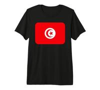 Flag Tunisia Maglietta Premium