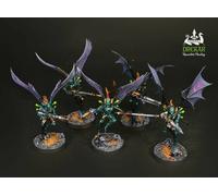 Flagelli Drukhari dark eldar COMMISSIONE dipinto
