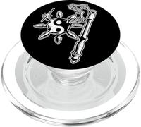 Flagello Arma medievale Yin-Yang PopSockets PopGrip per MagSafe