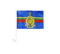 Flaggenfritze® Bandiera per auto del Regno Unito Royal Marines 30 x 43 cm - Bandiera per auto Corso, Public Viewing, Sport Eventi e Decorazioni