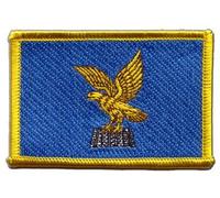 Flaggenfritze Patch ricamato Bandiera Italia Friuli Venezia Giulia - 8 x 6 cm