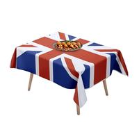 FLAGGI BRITANNICI 3x5 ft, bandiere di Union Jack per l'esterno - doppio lato con occhiali in bandiere del Regno Unito per decorazioni per feste olimpiche, decorazione da giardino di strada da e