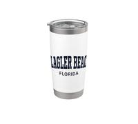 Flagler Beach Florida Classic Bicchiere termico in acciaio inox doppia parete