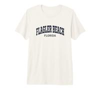 Flagler Beach Florida Classic Maglietta Premium