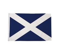 Flagmax Bandiera blu navy St Andrews, 90 cm x 60 cm, bandiera resistente con occhielli, per uso esterno e interno, per casa, ufficio o eventi