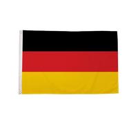 Flagmax Bandiera della Germania, 90 x 60 cm, resistente bandiera con occhielli, per uso esterno e interno, per casa, ufficio o eventi