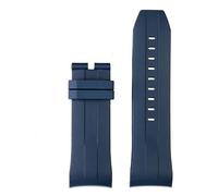 FLAGPVPAGT Cinturino In Gomma Con Estremità Curva Da 21 Mm E 22 Mm, Adatto Fit For Cinturino Da Polso In Silicone Starfish Diving T120 T120417A, Da Uomo, Nero E Blu.(Blue NO buckle,22mm)