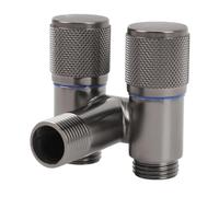 FLAGPVPAGT Valvola dell'acqua a doppio interruttore 1 G1/2in DN15 Ingresso 2 Uscita Filettatura maschio for lavatrice Angolo di arresto