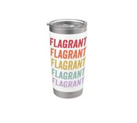 Flagrante Bicchiere termico in acciaio inox doppia parete
