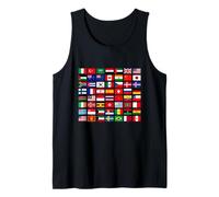 Flags of The Countries of The World Graphic Cool Designs Canotta