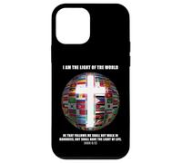 Flags of The World - Christian Faith Cross John 8:12 Light Custodia per iPhone 12 mini