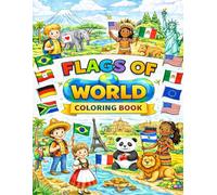 Flags of World: Coloring book