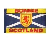 FlagSuperstore - Bandiera della Scozia Bonnie 100% poliestere con occhielli