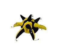 FlagSuperstore Merchandise per tifosi del cappello da giullare nero e giallo