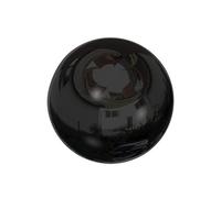 Flair Deco 11012036-0229 Pezzi finali Sfera per heimtexland di Diametro 20 mm, Nero in Metallo, Contenuto della Confezione 2 PCS
