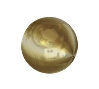 Flair Deco 11012036-0238 Pezzi finali Sfera per heimtexland di Diametro 20 mm, Ottone-Ottica in Metallo, Contenuto della Confezione 2 PCS