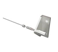 Flair Deco 91010003-0512 Corda Collo del Piede Set Form Angolo con Corda da 5 m, in Metallo Cromato per Parete e soffitto Montaggio