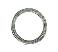 Flair Deco 91011003-1012 Acciaio Corda per Corda Collo del Piede astina in NIRO-in Metallo 10 m/Contenuto della Confezione 1 PCS