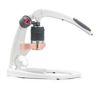 Flair Pro 3 (bianco) - Tutte le macchine per caffè espresso manuali con testa in acciaio inox, manometro, specchio e piccole dimensioni