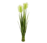 Flair Flower Pampasgrasbund Künstliches Gras Federgras Deko Bund Pflanze Grasbusch Gräser Schilf Kunstpflanzen Pampas Erba Piume di Pampa, Piedi, Artificiale, pianta Decorativa, Verde, 87x16x16 cm