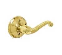 Flair Right Handed Lever Non-Turning Lock Bright Brass (F170 V FLA 60