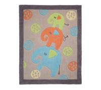 Flair Rugs - Tappeto con elefanti colorati - Bambini (FR152)