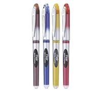 FLAIR Writometer - Penna a sfera, confezione da 4, colore: Blu