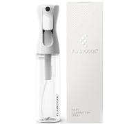 FLAIROSOL Flacone Spray Nebulizzatore per Capelli Ricci 300ml, Spruzzino Acqua Continua Fine per Barbiere/Parrucchiere - Ricaricabile, per pulizia/Piante/Animali Domestici(Trasparente, Stampa Nera)