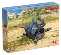ICM WWII GERMAN FLAK 38 AA GUN 1:35 35717
