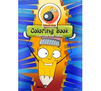 Flakes Art Studio Coloring Book - Crazy Character Edition: A fun and crazy coloring book with a wide range of characters for adults and children alike