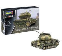 Flakpanzer III Ostwind Tank (3,7cm Flak 43) 1:72 Plastic Model Kit REVELL
