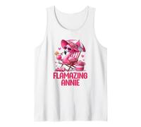 Flamazing Annie Pink Flamingo Tropical Beach Trip Donna Canotta