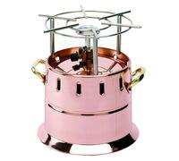 Flambeau In Rame Martellato a Gas Ø26xh30 cm