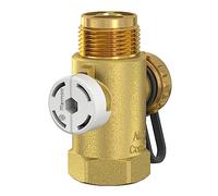 Flamco-Wemefa, Set di collegamento Airfix Control A/D con arresto e scarico, 28930