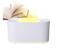 Flame Aromatherapy Diffusore - 6.02x2.76x3.11 Pollici Umidificatore Profumo per Un'atmosfera rilassante, un sollievo dallo stress con la funzione di nebbia, diffusori di fuoco per Il g