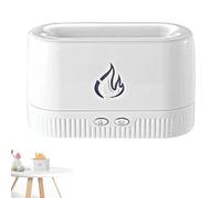Flame Diffuser, Colorful Aromatherapy Diffuser, Fireplace Fire Flame Scented Machine, Silent Mist Inumidire per la casa, Bedroom, Relax and Decor, Long Lasting