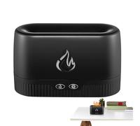 Flame Diffuser - Macchina a per aromaterapica colorata, silenzioso emergente effetto fiamma, vaporizzatore profumato a LED per rilassamento della camera da letto spa Uffici per la camera