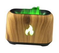 Flame Humidifier, Fire Humidifier | 7 Color Light 3D USB Powered Flame Diffuser, Cool Mist 150 ml Aromatherapy Machine, Colorful USB Powered Silent Electric Aromatherapy Machine with Colors Light