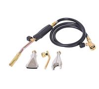 Flame King Torcia a gas propano 6.000 BTU Kit con 3 bruciatori per fusione, brasatura di metalli preziosi oro e argento, saldatura, saldatura e riparazione