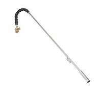 Flame King YSNPQ810CGA - Torcia a propano con accendino integrato, colore: argento