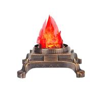 Flame Lamp, Fire Light, Realistic LED Firelight Effect Soft Silk Cloth Movement, USB Powered with No Heat Hazard, Fake Fire Pit for Halloween Decoration, Multicolor