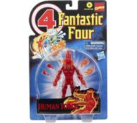 Figura originale Hasbro Marvel Legends dei Fantastici Quattro Torcia Umana