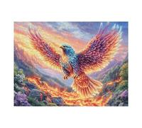 Flame Starry Sky Flying Bald Eagle Rompicapo 500 Pezzi Colosseo Di Roma Per Adulti Cartone Rigido Anti Riflesso Per Collezione E Regalo Da Passatempo Qualità Museale 500 PCS/52×38cm