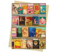 Flame Tree Stud Aimee Stewart: Vintage Cook Book Library Greeting Ca (Postcards)