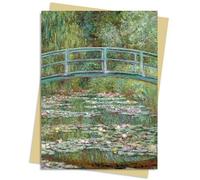 Flame Tree Stud Claude Monet: Bridge over a Pond of Water Lilies Gre (Postcards)
