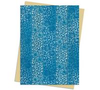 Flame Tree Stud William Morris Gallery: Stripe Twill Greeting Card P (Postcards)