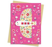Flame Tree Studio Bee Brown: Pink Floral Dove Greeting Card Pack (Cards)