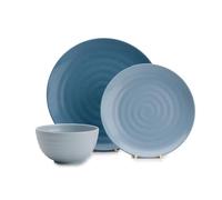 Flamefield Shades of Blue - Set in melamina, 12 pezzi