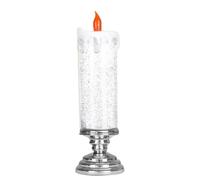 Flameless Candles Battery - Realistic Dancing Flick Christmas LED Candles | 10.63 Inch ABS Candle Light, Flash Effect | Energy-Saving Decorative Lamp for Christmas, Parties, Home, Gatherings and Events